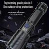 Rechargeable Lighting Flashlight Larger irradiation range longdistance shooting Waterproof and drop resistant laser gun Strong