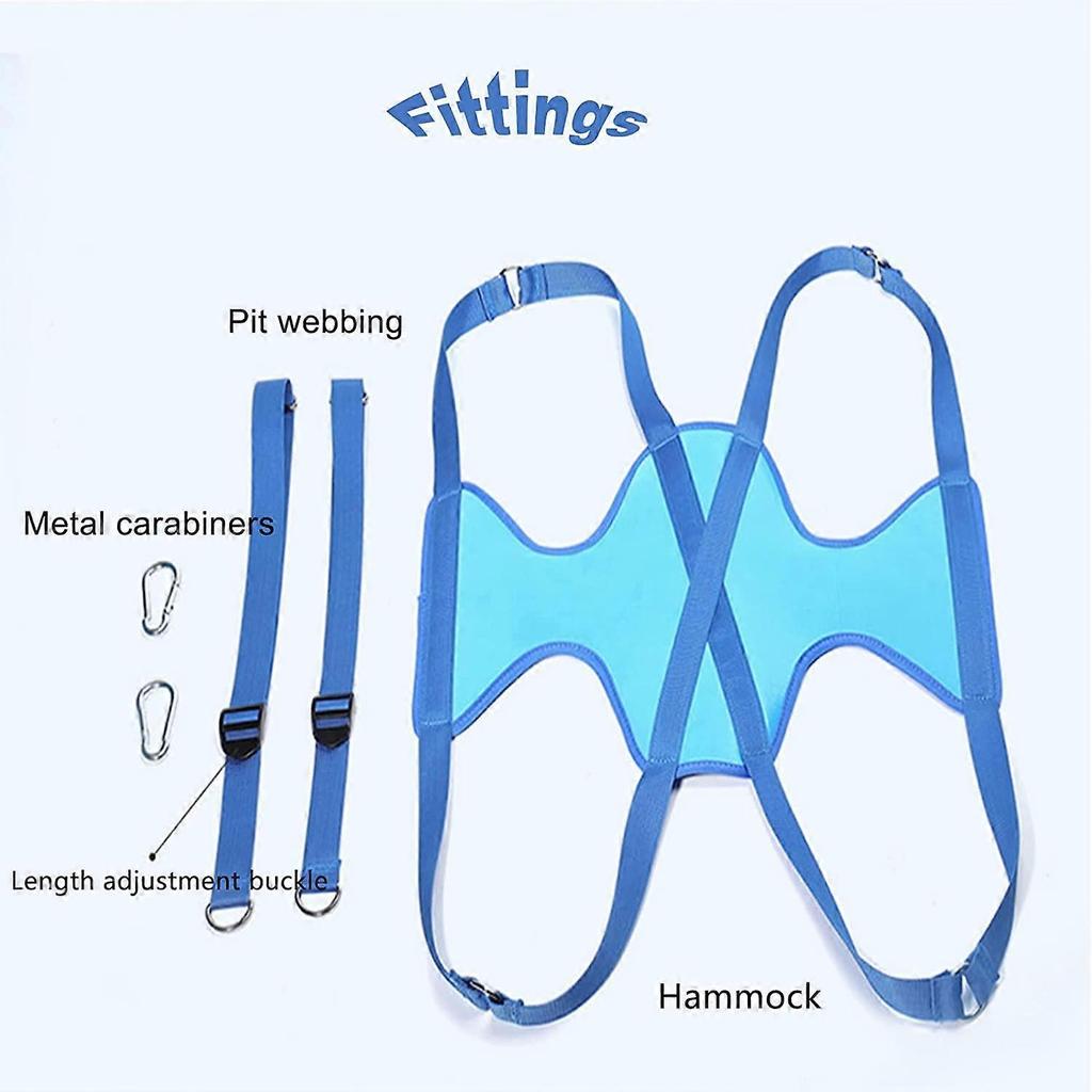 Dog and Cat Grooming Hammock, Tabletop Grooming Nail Clipper Harness, Suitable for Cats and Small and Medium-sized Dogs.Blue(S)