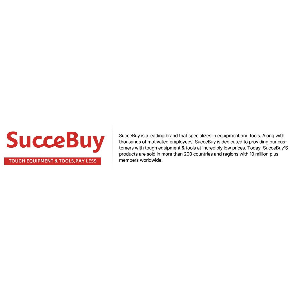 SucceBuy 3/8 Ton Hydraulic Long Ram Jack Engine Hoist Cylinder with Single Piston Pump, for Engine Lift Hoists, Hydraulic Garage