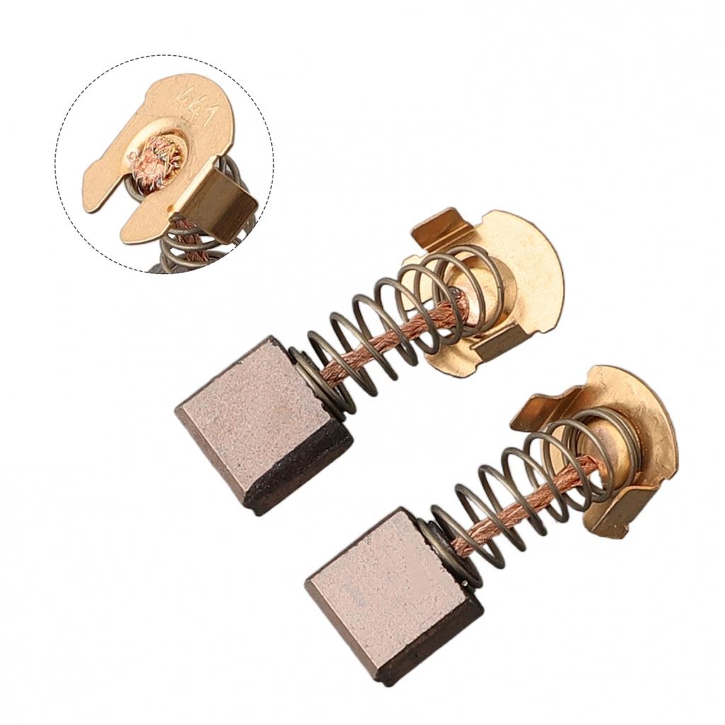 2pcs/set Carbon Brushes 7x10.8x11mm Metal Accessorie