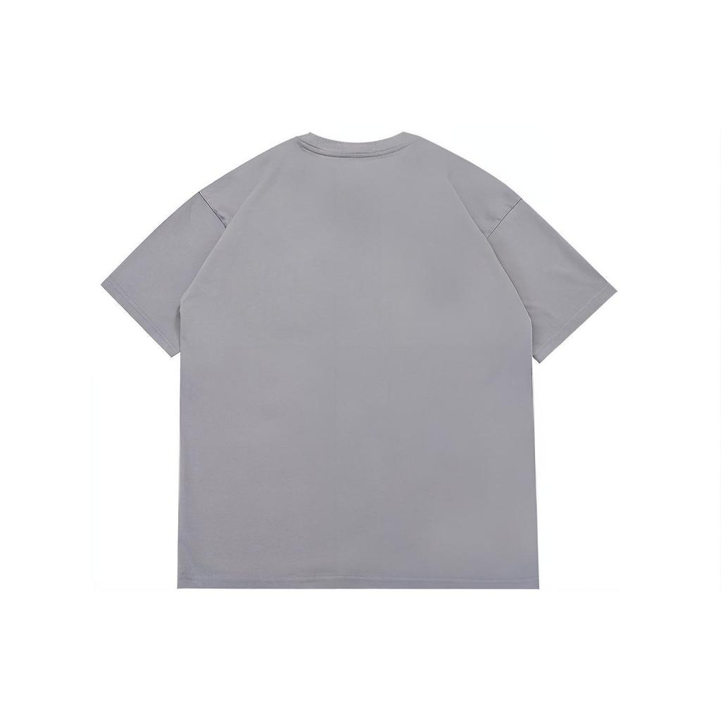 Converse Pocket Logo T-Shirt Asia Sizing 'Grey' Men's 10025881-A03