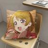 1pc Anime Hanayo Koizumi Pillow Case Fashion Square Pillowcase Bedroom Sofa Room Ins Decoration Leisure