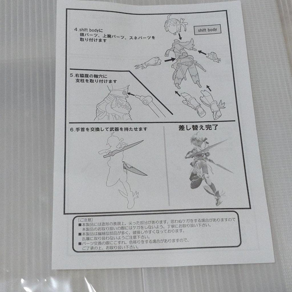 [USED] figma Cute No Box Queen's Blade Spiral Chaos