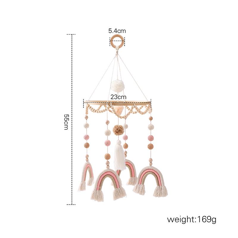Rotating Crib Mobile: Newborn Baby Sleep Aid & Educational Rattle Toy