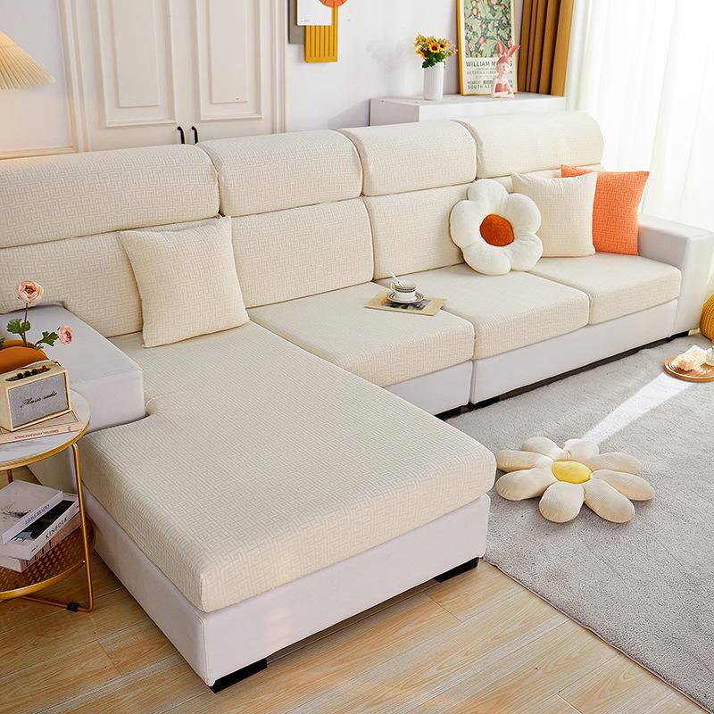 Elastic Knitted Summer Cool Sofa Cover Non-Slip Simple Modern Sofa Cover All-Inclusive Universal