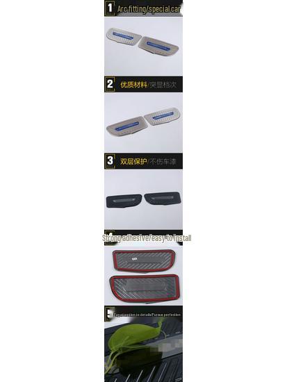 Land Cruiser Rear Triangle Window Decorative Panel Sticker