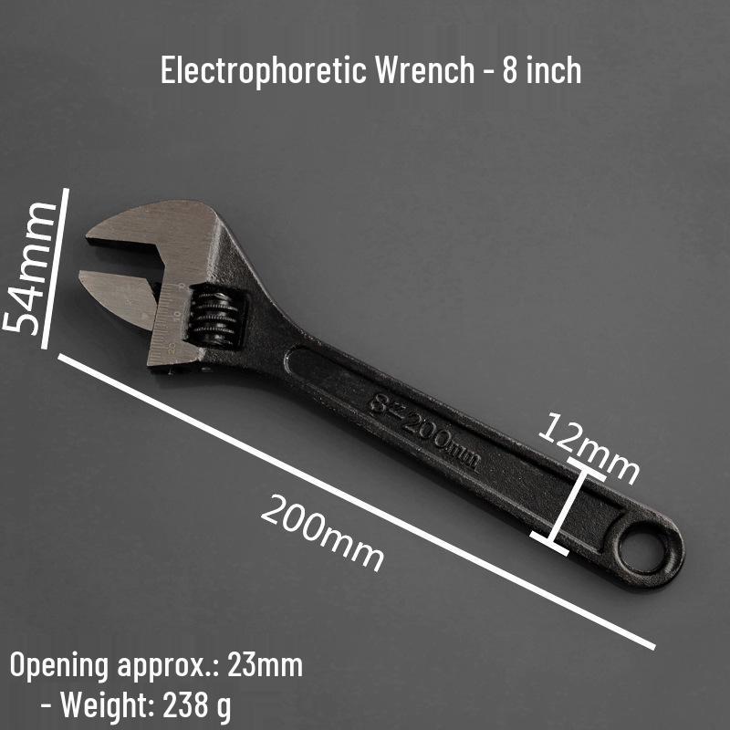 Multifunctional Insulated Mini Adjustable Jaw Wrench Set with Short Handle - Free Shipping
