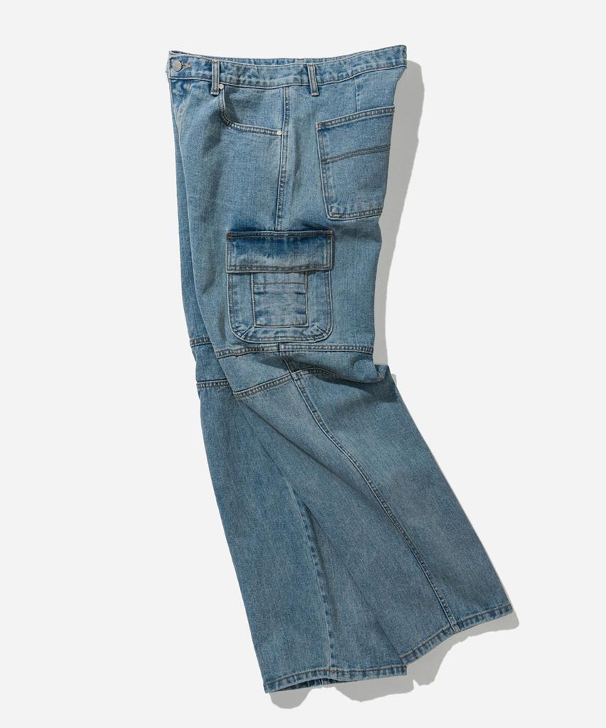 VASTIC Denim Cargo Pants_Blue