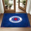 Rangers FC Design Crystal Velvet Rug Soft Decorative Mat for Bedroom Entrance