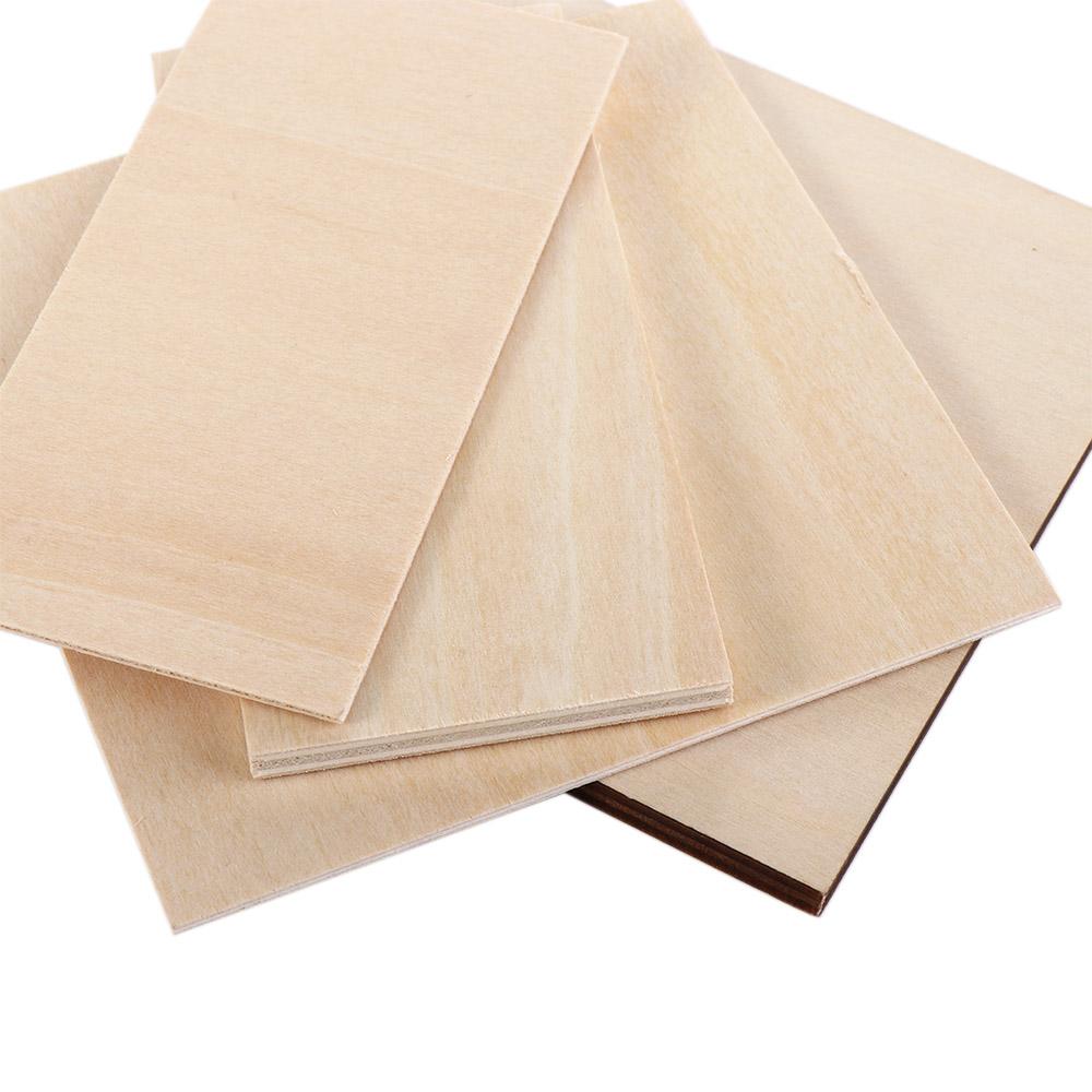 Wooden House Aviation Model Layer Board Sheet Rectangle Wood Basswood Plywood Wooden Plywood Board