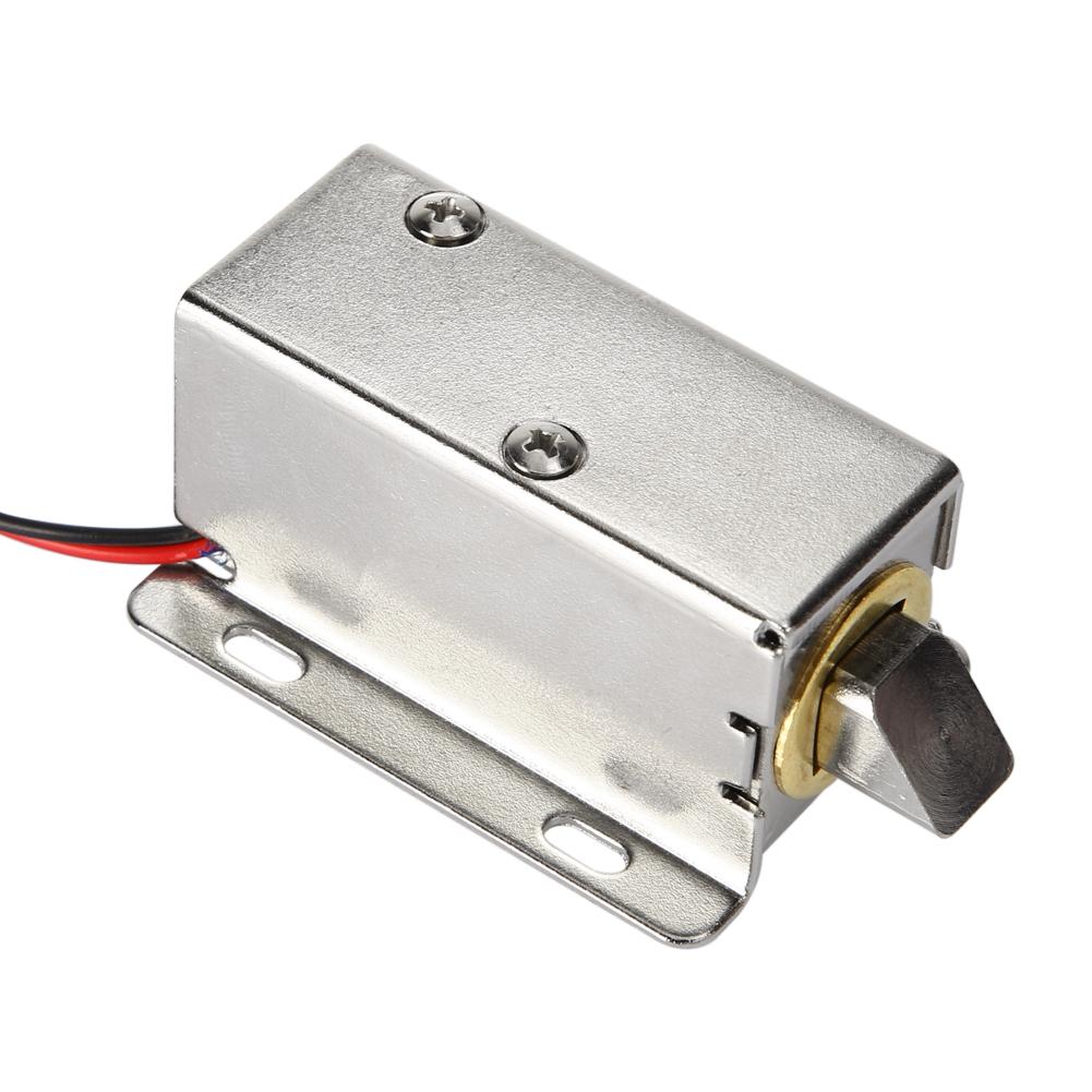 DC12V Electric Cabinet Lock Electromagnetic Lock Smart Multi-function Practical Hidden for Banks Hotel Farm