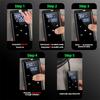 E-ACE Portable Air Pump, an 8000mAh Wireless Auto - Compressor with 150PSI, Functions As an Air Injector for Car Tyres, Bicycles and Balls.