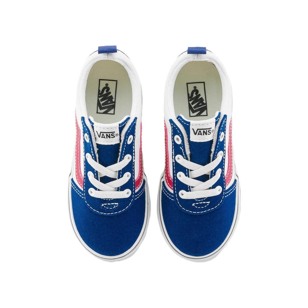 Vans Ward Slip On Colorful Retro Low Top Walker Shoes Baby sneaker Blue VN0A3QU17WM