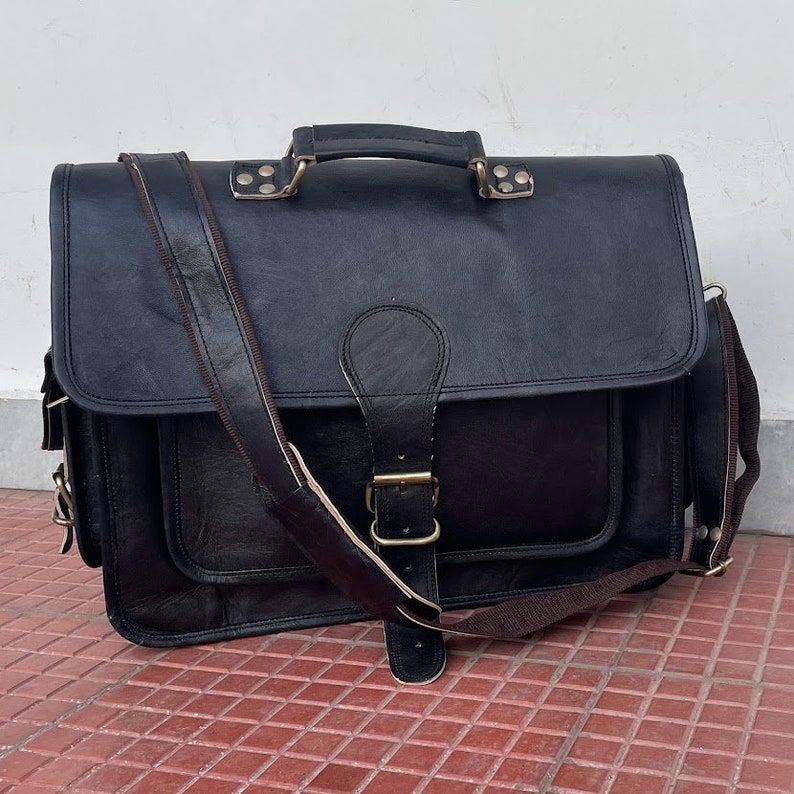 

Сумка-мессенджер из натуральной кожи ручной работы, Рождественский подарок, Дорожная сумка, Офисная сумка, Сумка-мессенджер, Сумка на плечо, Подарок на Хэллоуин 18 x 14 x 6 in