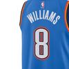 Nike Oklahoma Swingman Jalen Williams Comfortable Soft Breathable Sleeveless Basketball Jersey Unisex jerseys Blue DN2147-403