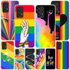 Love Is Love LGBT Rainbow Phnoe Case for Samsung Galaxy A17 A37 A57 A16 A26 A36 A56 A15 A14 A13 A55 A54 A53 A35 A34 A33 A25 A24