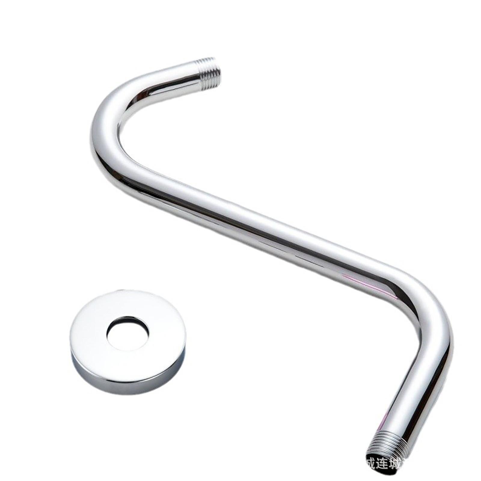 

S-образный высокий гусак для душа с стандартным 1/2-дюймовым соединением Простая установка для ванной комнаты