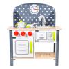 BABIBO Wooden Kitchen Toy Stove For Boys And Girls Children Wooden Play-Cutting Mini Cooking Baby Kitchenware Set