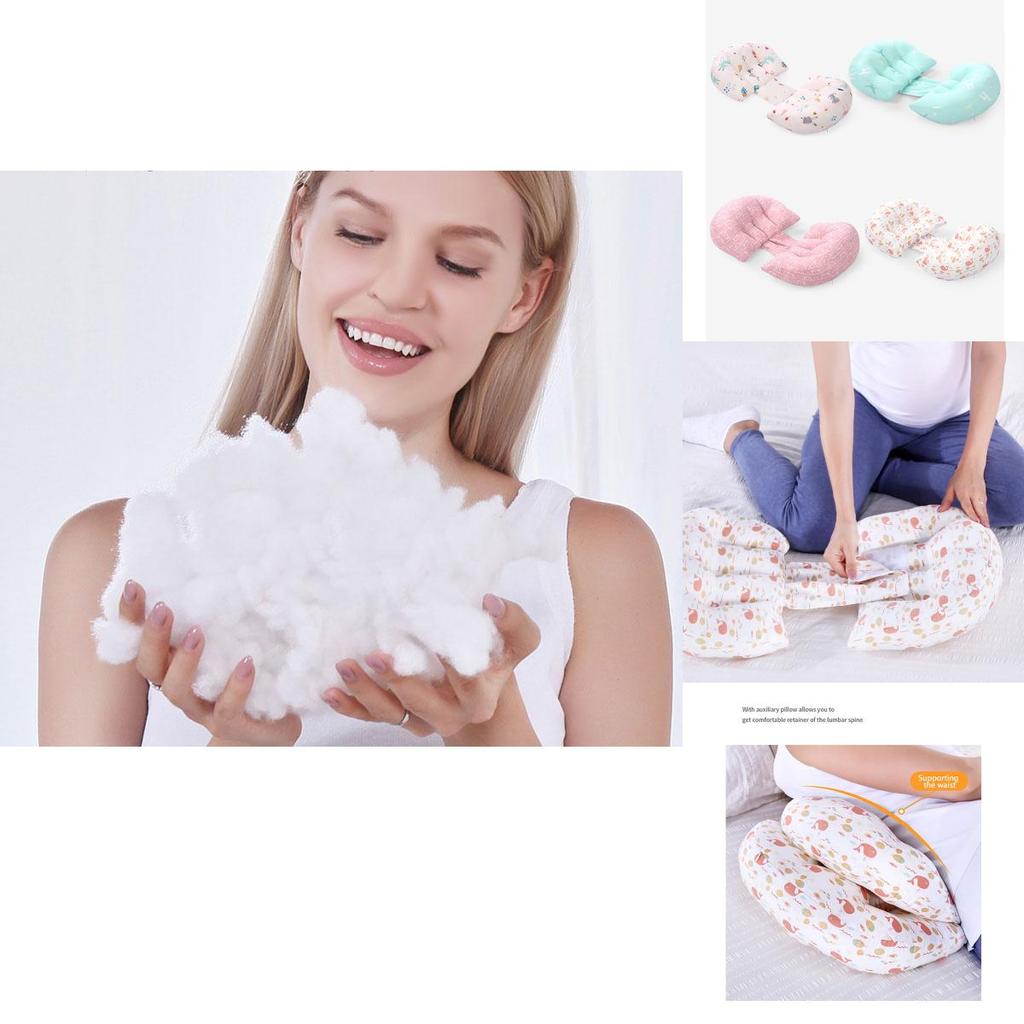 U-shaped Pregnancy Pillow With Adjustable Sides For Customized Comfort