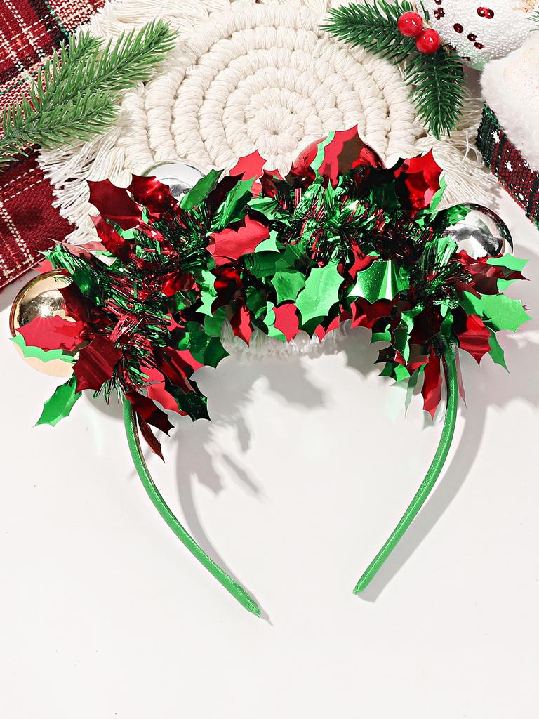 1Pcs Christmas Headband Christmas Ball Headbands  Hair Hoop Christmas Costume Props Christmas Hair Accessories for Women Adults