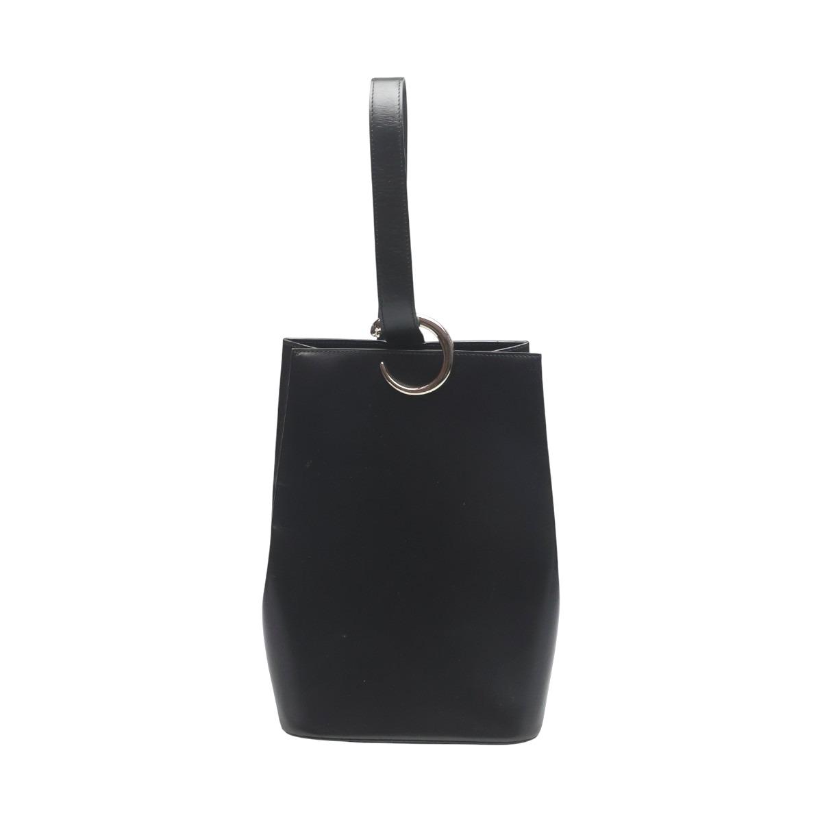 

CARTIER Panther PANTHERE Shoulder Bag leather black Women Used