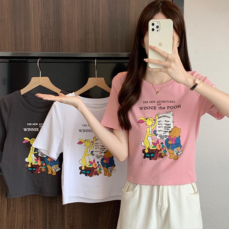 

Футболки (Женская) футболка с коротким рукавом L-5XL