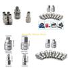 F26C 10pcs Versatile Air Compressor Fittings Male/Female Thread Quick Release Connector Set Convenient Air Line Connectors