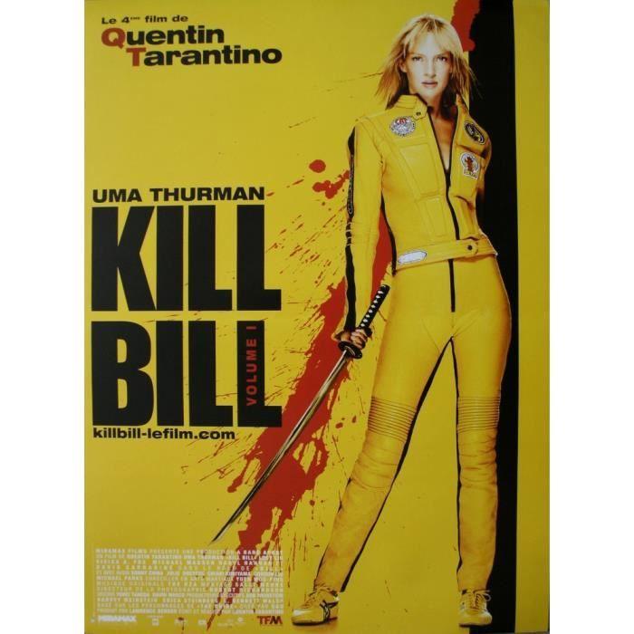 

ВБИТИ БІЛЛА Affiche Cinéma Originale Roulée Petit format 53x40cm Квентін Тарантіно