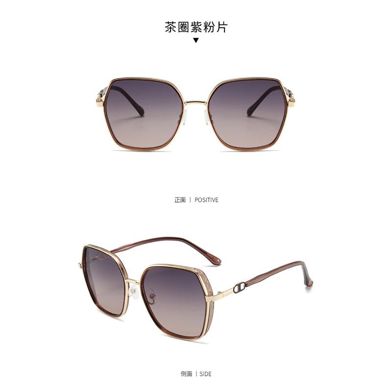 Ochelari de Soare Noi cu Rame Oversized Femei Vintage Fashion Bling Ochelari de Soare Pentru Femei Ochelari de Vedere Trend Protecție Ochelari de Exterior UV400