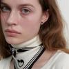 LOVE ME MONSTER Mont Logo Square Silk Scarf (L241MSF010)