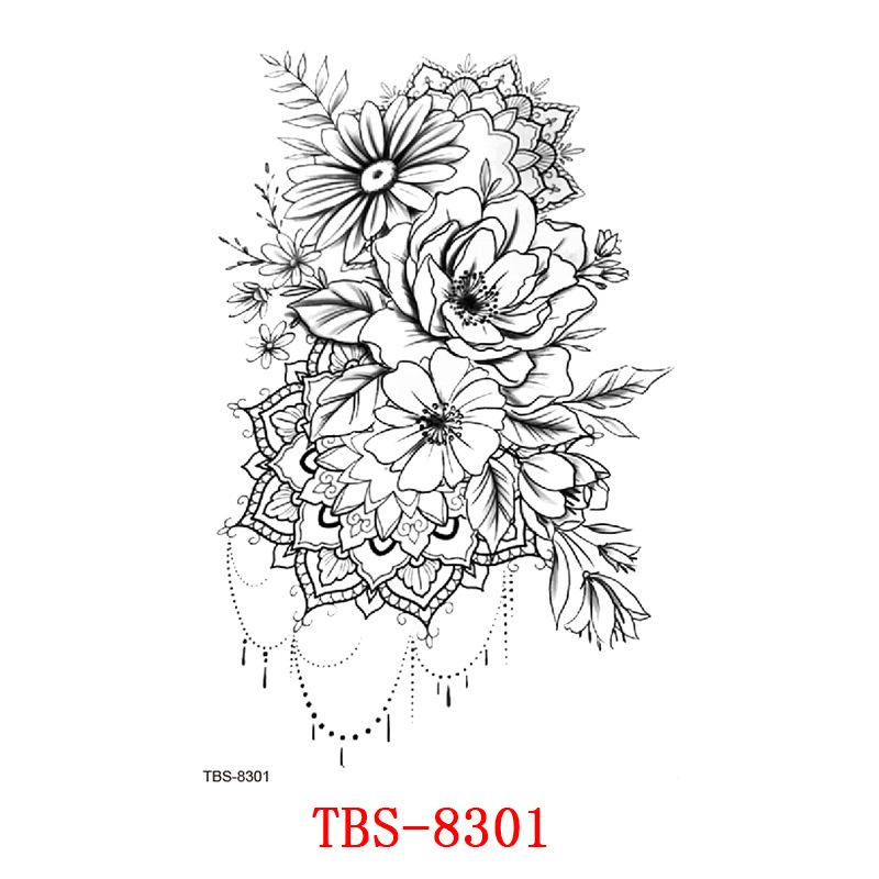 Waterproof Tattoo Sticker, Totem Character Tattoo Sticker Tattoo