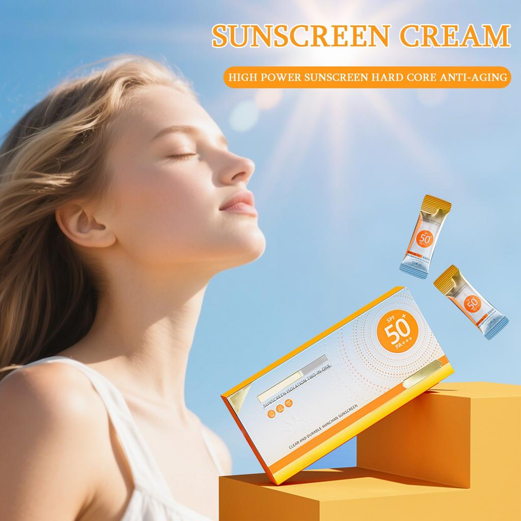50 Travel Size Sunscreens, Travel Size Sunscreens, Face Sunscreen Lotion,1g*50pcs