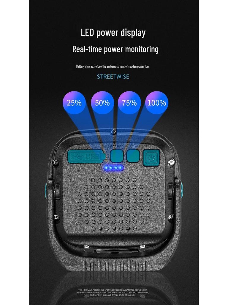 Magnetic LED Camping Floodlight with Long Battery Life