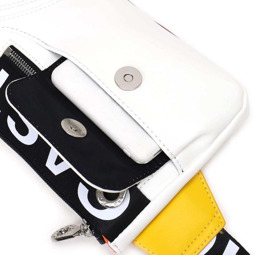 Castelbajac Dalton Body Bag 026931 White