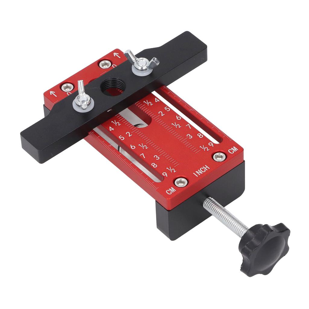 Schrank Vorlage Werkzeug Aluminium Legierung Einstellbare Unterstützung Arm Holz Bohren Dübeln Guide