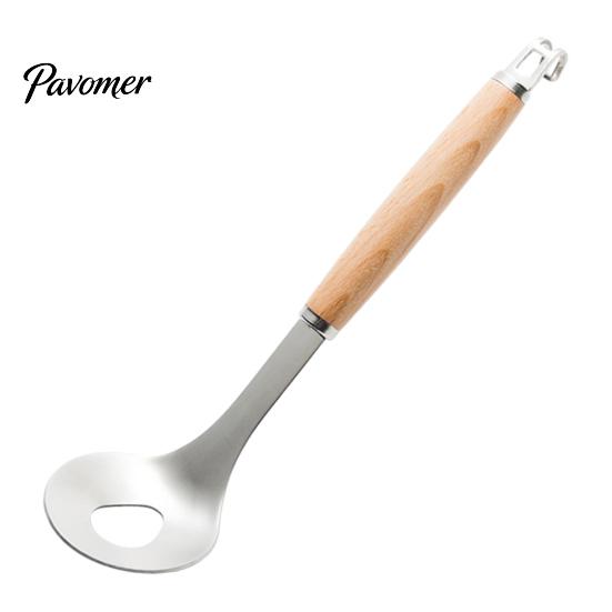 Kitchen Utensils for Home Meatball Spoon Maker Tool, Stainless Steel Non-stick Scoop, Long Wooden Handle Shaping Gadget Oval Shaper
