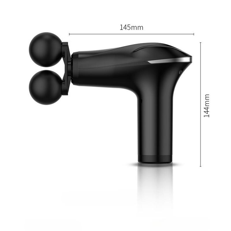 Mini High-frequency Vibration Double Massage Heads Light Weight Massage Gun for Relaxation & Muscle Relief for Stress Relief