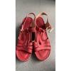 Women's Solid Color Fashion Sandals, Summer T-strap High Heels, Casual Single Strap Non-slip Thick Heel Shoes