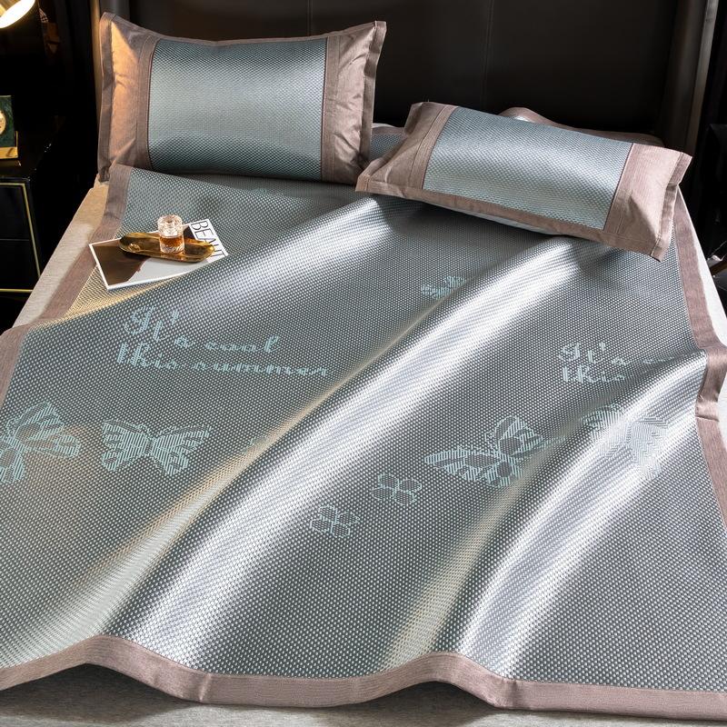Summer Cooling Mattress Couple Cool Sleeping Mat Ice Cold Feeling Sheet 150 Single Double Folding Bed Protection Pad