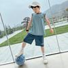 Boys' Quick-Dry Basketball Vest & Shorts Set