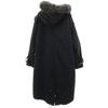 SNIDEL Mod Coat Black With Liner Women Used