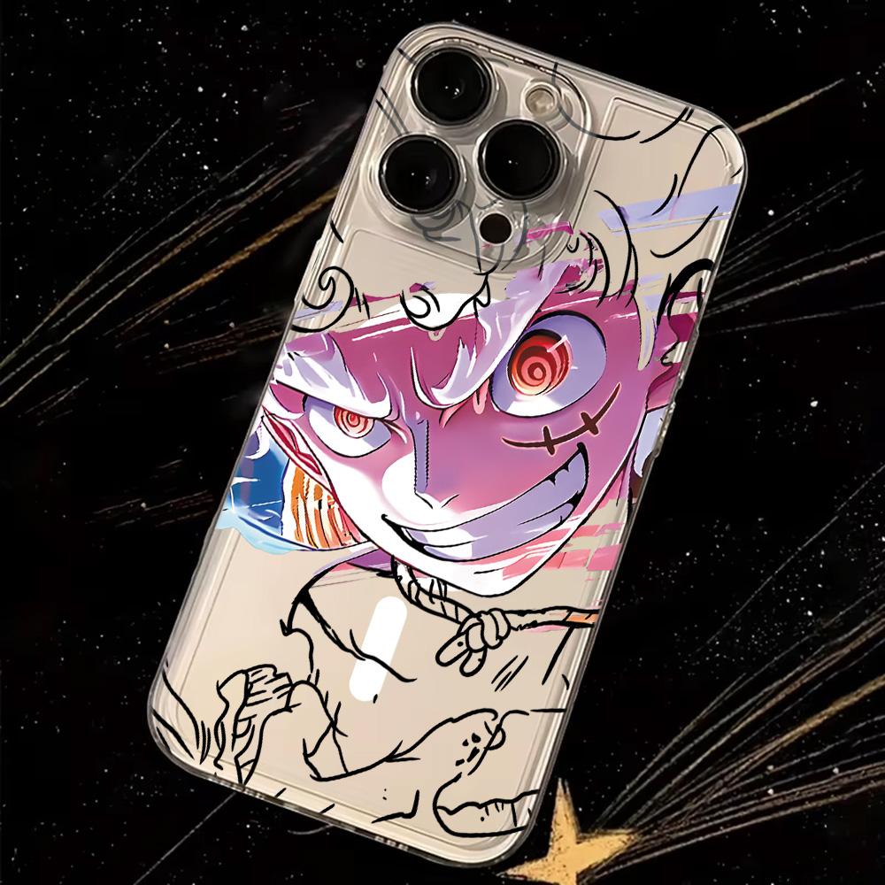

Anime Ones Pieces Luffys Magnetic Phone Case for Samsung Galaxy S25 S24 S23 S22 S21 S20 FE Edge Plus Ultra 5G Soft Clear TPU Samsung Note10
