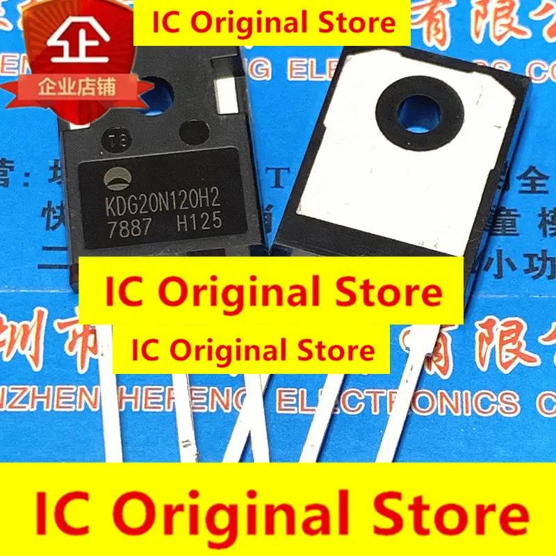 

5pcs KDG20N120H2=KDG20N120H New Import Spot TO-247 20N120 Induction Cooker Power Tube Inverter Welding Machine Is Special KDG20N120 чорний