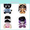 Inorganic Girl Plush Toy With Short Pile Velvet For Winter Cozy Decor