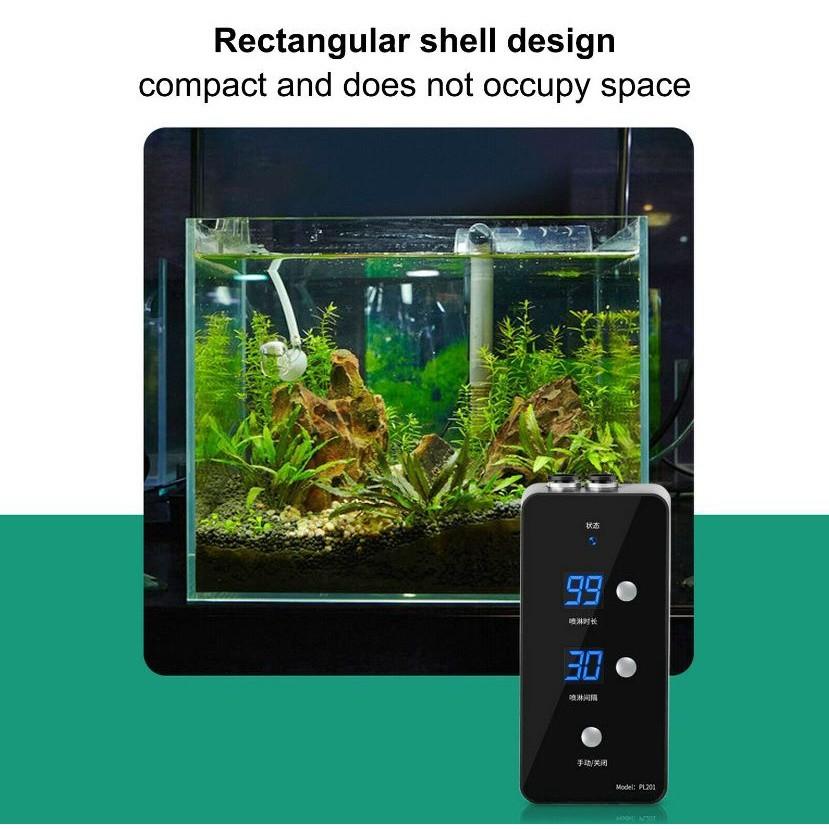 Sistem Automat de Pulverizare cu Ceață Umidificator pentru Reptile Control Timer de Udare Sistem Ecologic de Aspersoare pentru Pădure Tropicală