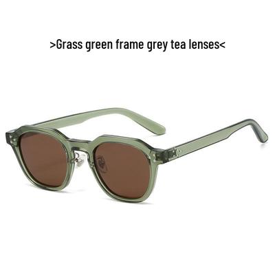 Korejské polarizované sluneční brýle TR90 ve streetovém stylu - Unisex retro niche vzhled celebrity
