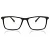 Clip On SqUare Black SmartbUy collectiOn Petterbor With Clip On U 0277 M02 fashiOn Unisex Eyeglasses