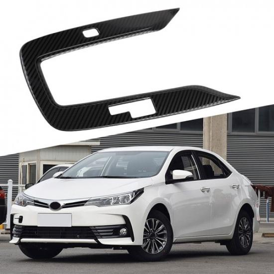 For Toyota For Corolla  2024 Console Panel Carbon Fiber Cover Sticker