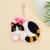 Cute Cat Hand Towel Coral Fleece Bathroom Kerchief High Quality Washcloth
