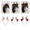 Adjustable Hair Hoop Suit Festives Wear Headbands Seasonal Celebration Hair Hoop for Christmas Event and Cosplay